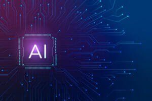 electronics chip with AI written on top - How Industries Can Benefit from AI Technology