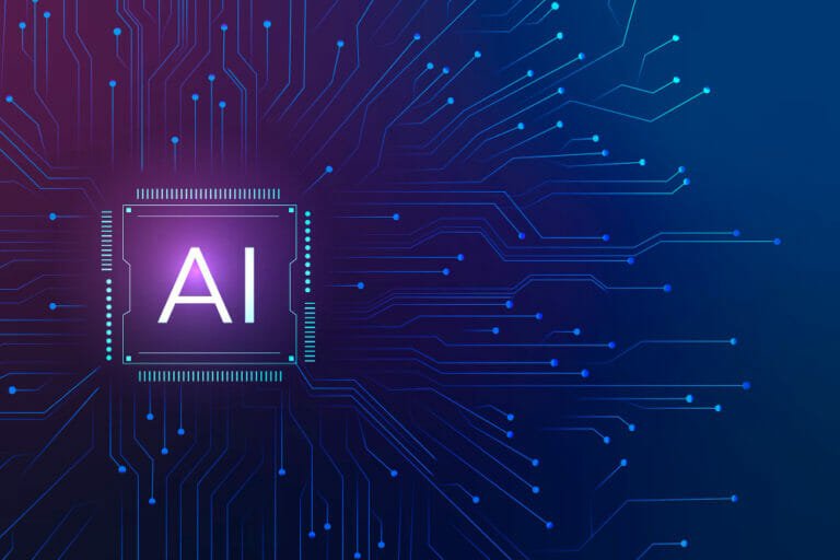 electronics chip with AI written on top - How Industries Can Benefit from AI Technology