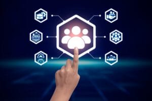 Diagram showing various stages of Talent Acquisition and Retention