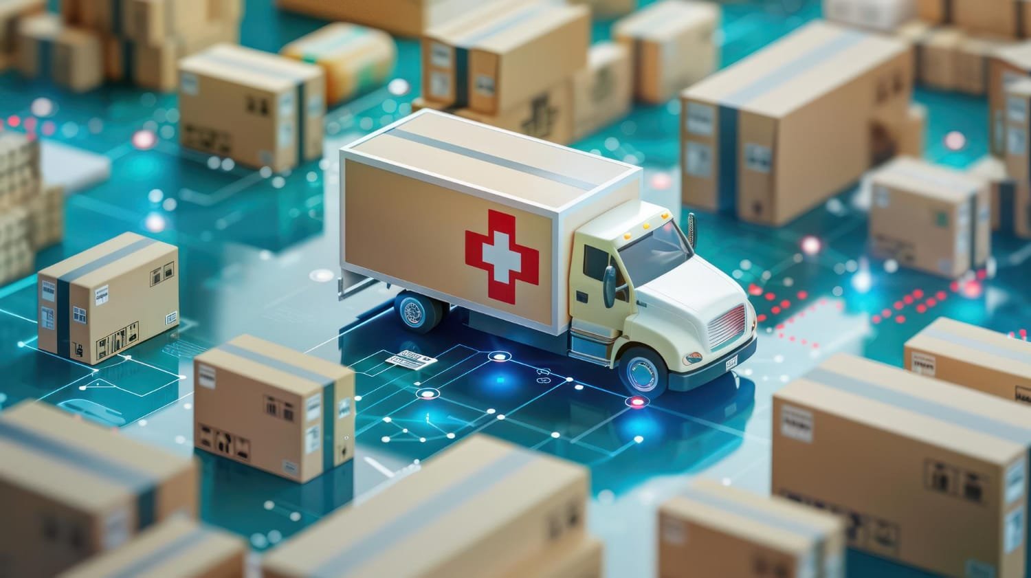 The Role of Trucking in the Healthcare Supply Chain