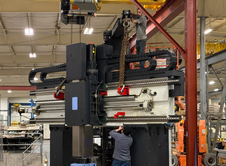 Moving Large Machinery in Active Production Environments