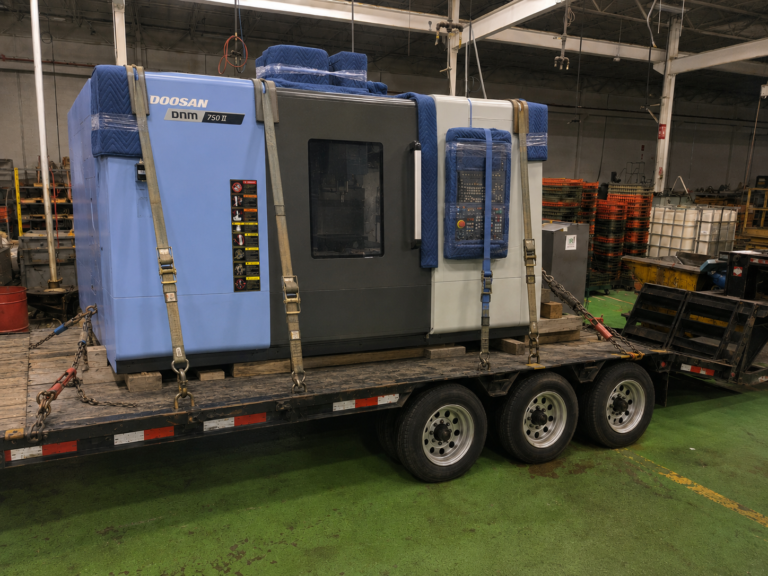 CNC Milling Machine Relocation for Plant Expansion