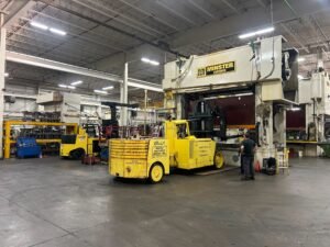 Moving a Metal Stamping Press Safety, Planning, and Execution