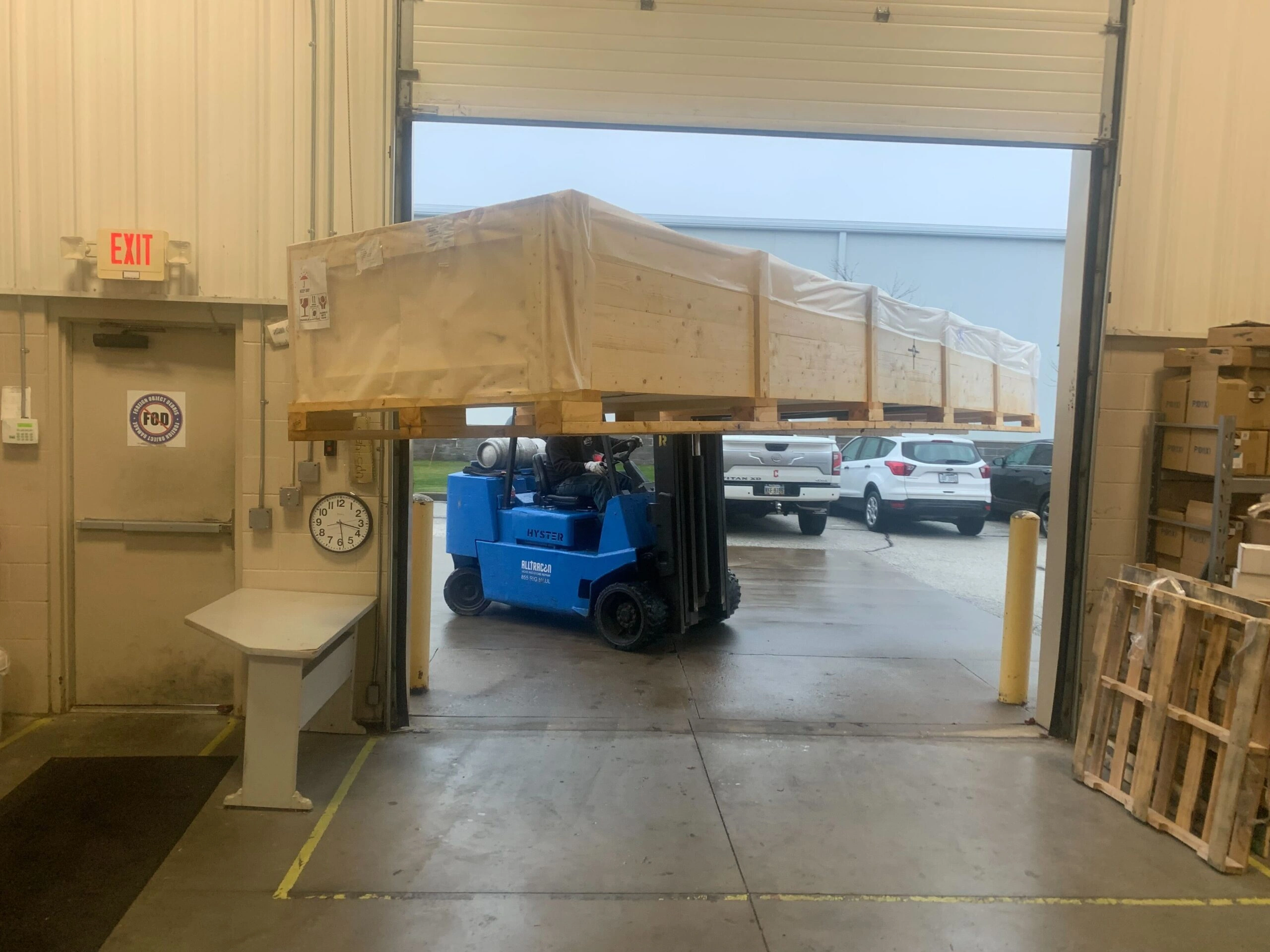 15,000 lb forklift