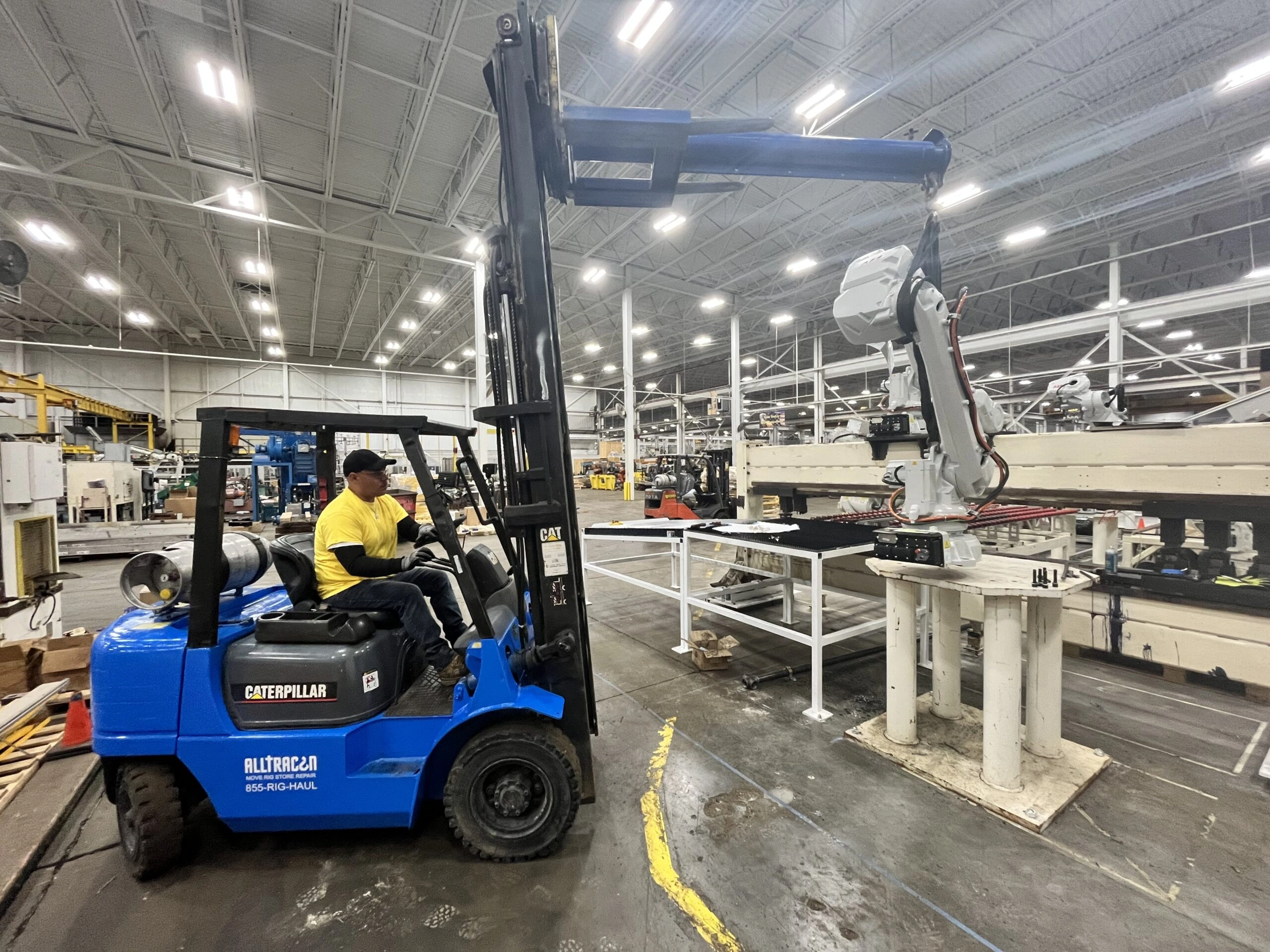 5,000 lb forklift