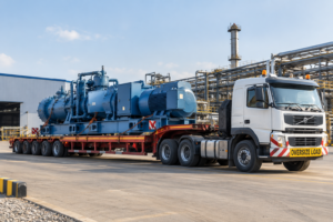 Relocating Heavy Air Compressors, Industrial Chillers & Plant Utility Equipment