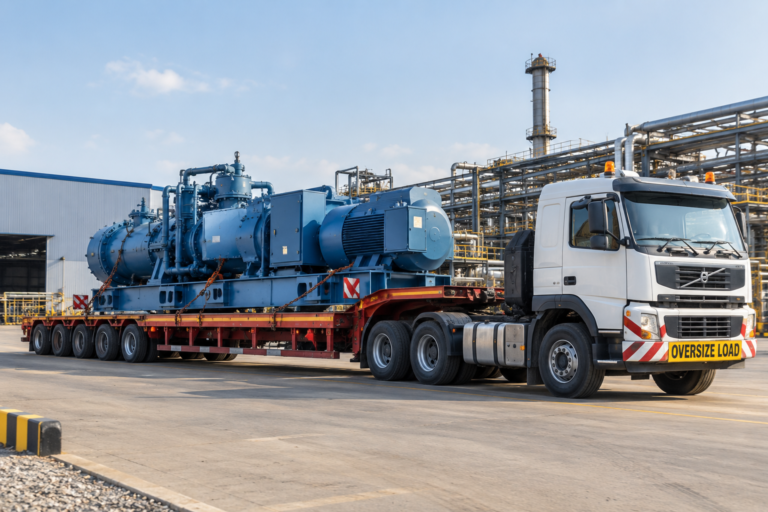 Relocating Heavy Air Compressors, Industrial Chillers & Plant Utility Equipment