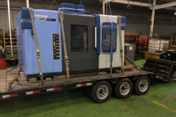 CNC Milling Machine Relocation for Plant Expansion