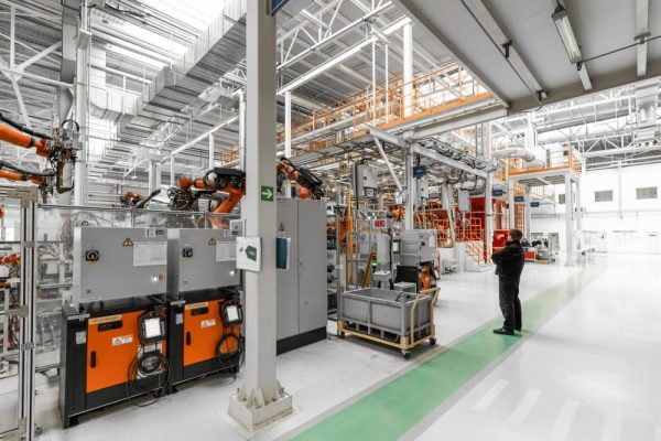 interior photo of automobile industry - Strategic Factory Relocation Minimize Disruption and Maximize Efficiency