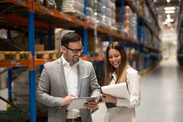 managers checking industrial storage facilities - strategies for modern industrial storage facilities